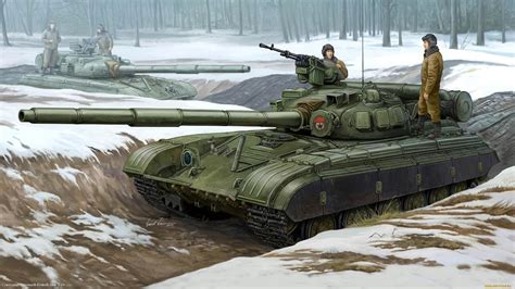 Wallpaper Forest Snow Winter Weapon Artwork Military Russia