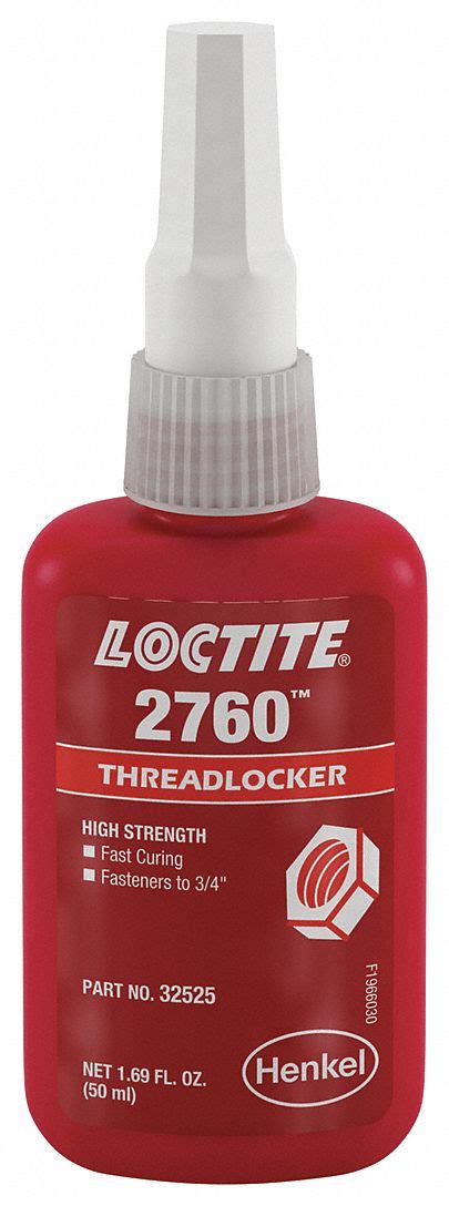 Loctite Series High Strength Threadlocker Red Liquid Ml