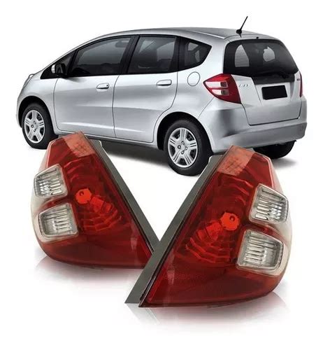 Lanterna Traseira Honda New Fit 2009 2010 2011 2012 Bicolor