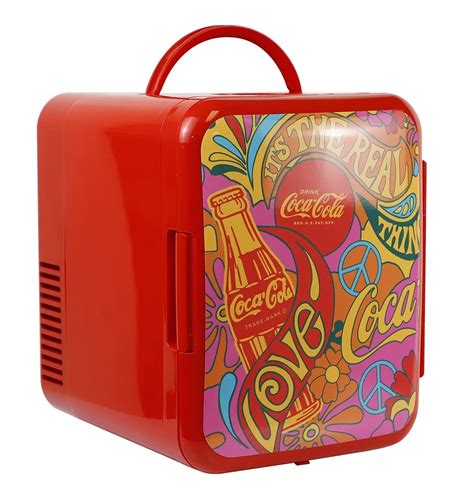 Coca Cola Peace Series Portable Can Thermoelectric Mini Fridge