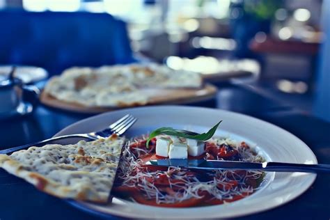 Premium Photo | Table setting for lunch in a restaurant