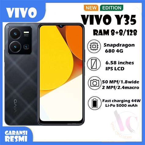 Promo Vivo Y Gb Qualcomm Snapdragon G Garansi Resmi Vivo