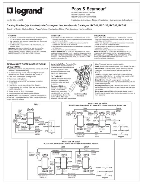 Legrand Rcd Wiring Diagram - Wiring Diagram