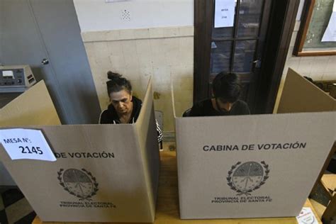 Elecciones PASO 2023 en Rafaela Así serán las boletas que estarán en