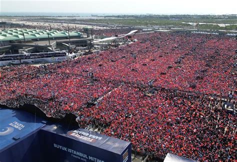 Cumhurbaşkanı Erdoğan ın büyük İstanbul mitingi konuşması