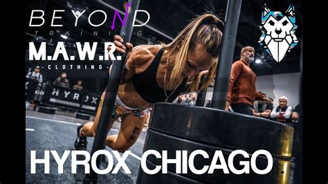 Recap Of My First Hyrox Race Hyrox Pro Women Chicago Youtube