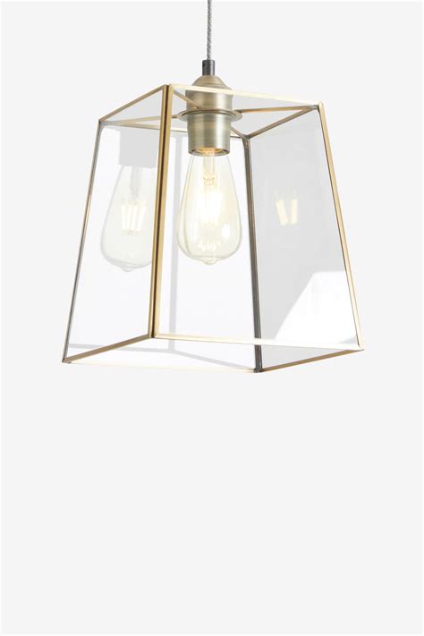 Buy Brass Warwick Easy Fit Pendant Lamp Shade from the Next UK online shop
