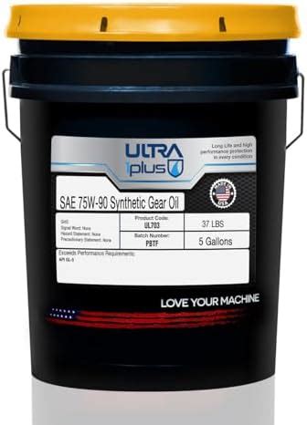 Amazon StarFire Full Synthetic 75W90 Gear Lubricant GL 5 5 Gallon