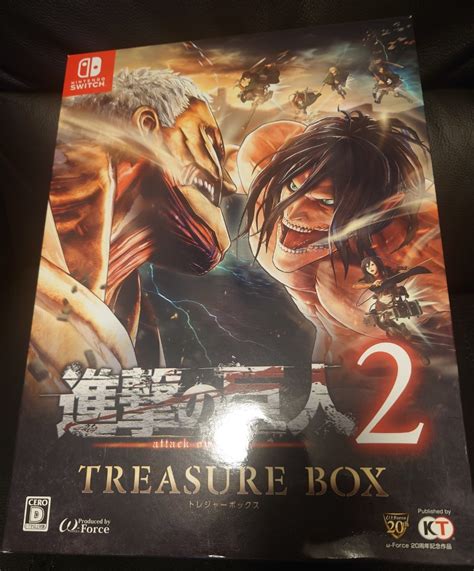 Yahooオークション 進撃の巨人2 Treasure Box コーエーテクモゲーム