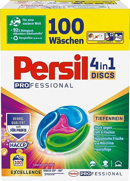 Persil 4in1 Color DISCS 100 Waschladungen Waschmittel Mit Tiefenrein