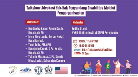 Advokasi Hak Hak Penyandang Disabilitas Melalui Pengorganisasian Youtube