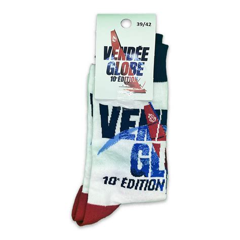 Chaussettes Affiche Officielle Blanc Vend E Globe