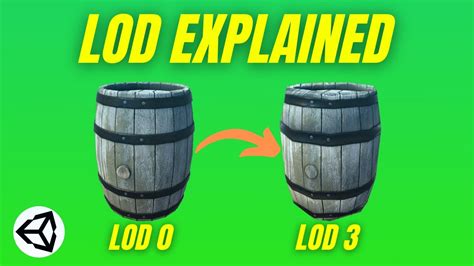 LOD Explained Unity Tutorial YouTube