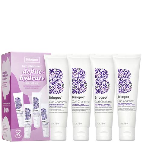 Briogeo Curl Charisma™ Silicone Free Curly Hair Care Travel Kit Worth 51 00 Dermstore