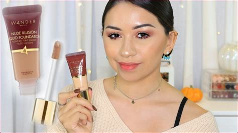 WANDER BEAUTY NUDE ILLUSION LIQUID FOUNDATION YouTube