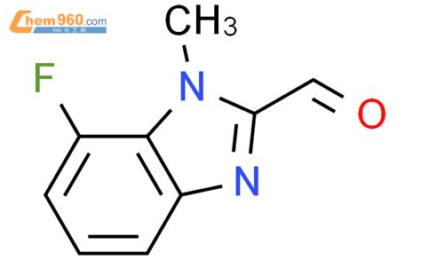 1004618 79 4 7 fluoro 1 methyl 1H Benzimidazole 2 carboxaldehyde化学式结构式