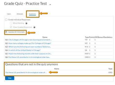 How do I recalculate a quiz after correcting answers? – Welcome to ... 