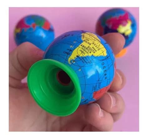 Apontador Escolar Manual Mapa Mundi Globo Terrestre Kz3021bl R 18 Em