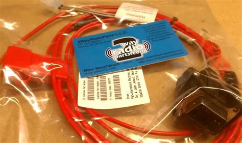 Motorola Rear Accessory Connector Cable Hln6863b Xtl5000 Xtl2500