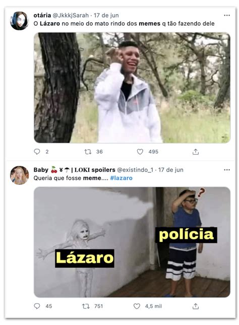 Demora nas buscas por Lázaro vira meme na internet