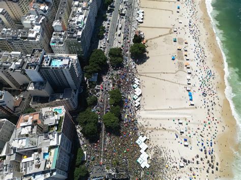 Veja Imagens Do Ato De Bolsonaro Em Copacabana No Rio