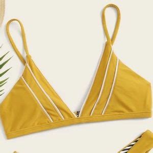 Swim Nwt Yellow Bikini Set Poshmark