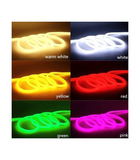 Neon Led Circolare Flessibile Bianco V Mm V W M Bobina M