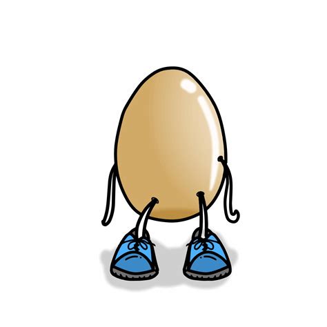 Cute Egg Character Vector Template Design Illustration 3087661 Vector