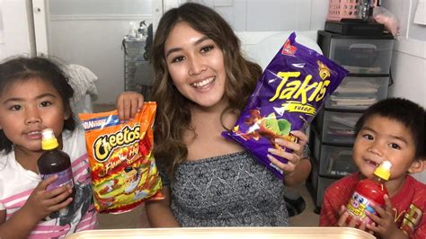 HOT CHEETOS AND TAKIS CHALLENGE YouTube