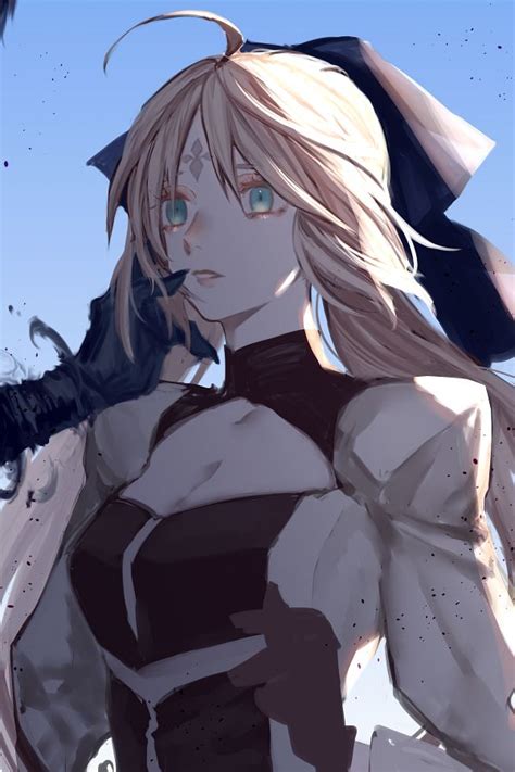 Artoria Caster Saber Fatestay Night Image By Nanarie 3836409