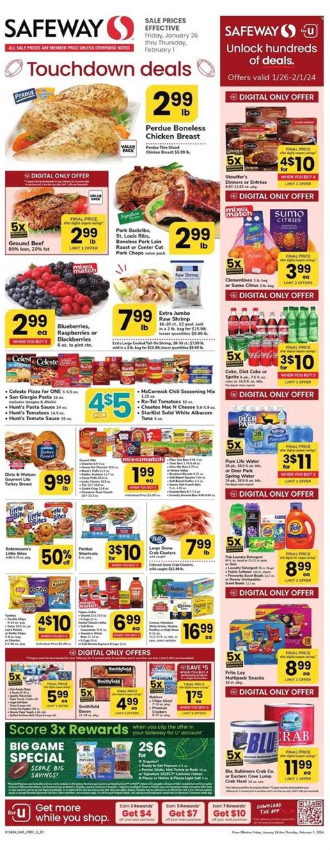 Safeway Va Weekly Ad Flyer Specials January To February