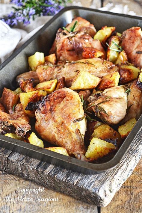 Pollo E Patate Al Forno Croccanti E Perfette Ricetta E Tutti I