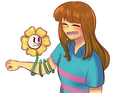 Grown Up Frisk And Flowey By Yumekoxrochu On Deviantart