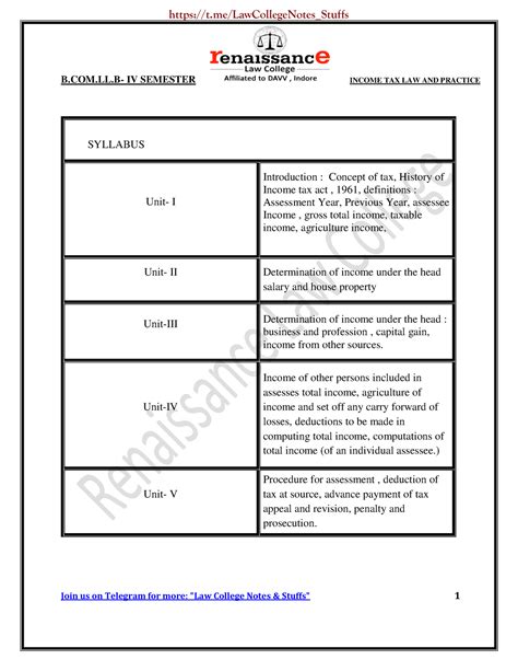 Income Tax Law And Practice 10
