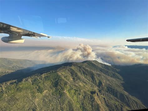 Souther Oregon Flat Fire Grows