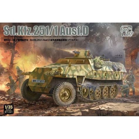 Border Models Bt Sd Kfz Ausf D With Full Interior