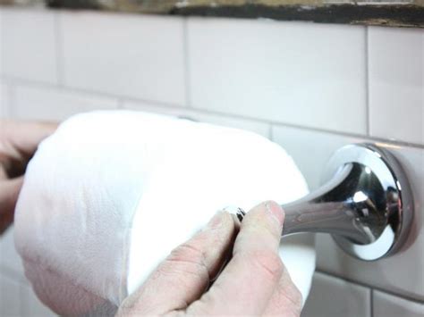 How To Install A Toilet Paper Holder How Tos Diy