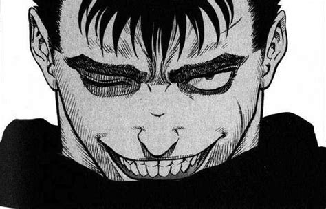 Smug Guts Smug Anime Face Berserk Anime Manga Art