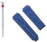 Mm Alligator Leather Band Strap For Mm Mm Hublot Big Bang Blue Ws