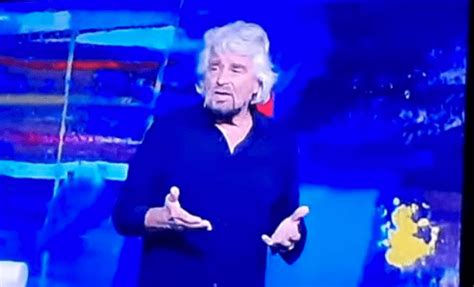 Grillo Da Fazio In Tv Dopo Anni Parla Anche Del Pensionato Di