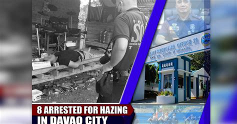 8 Suspects Nabbed After Davao Student Dies Of Hazing Philippine News