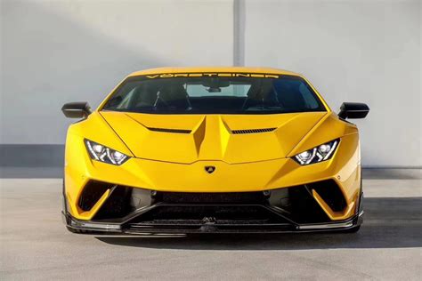 Lamborghini Huracan Performante Style Front Bumper with Front Spoiler ...