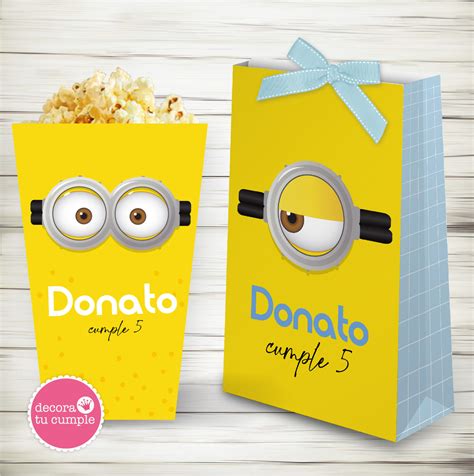 Kit Imprimible Minions 01 Comprar En Decora Tu Cumple