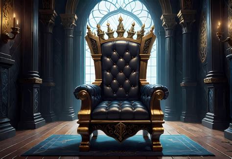 Premium Photo | Majestic throne room background