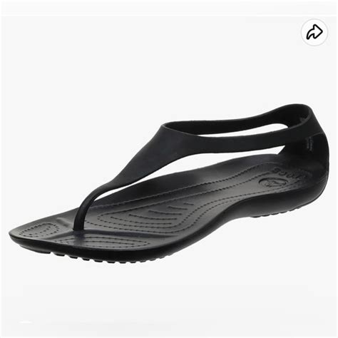 Crocs Shoes Crocs Womens Serena Flip Flop Thong Sandals Classic