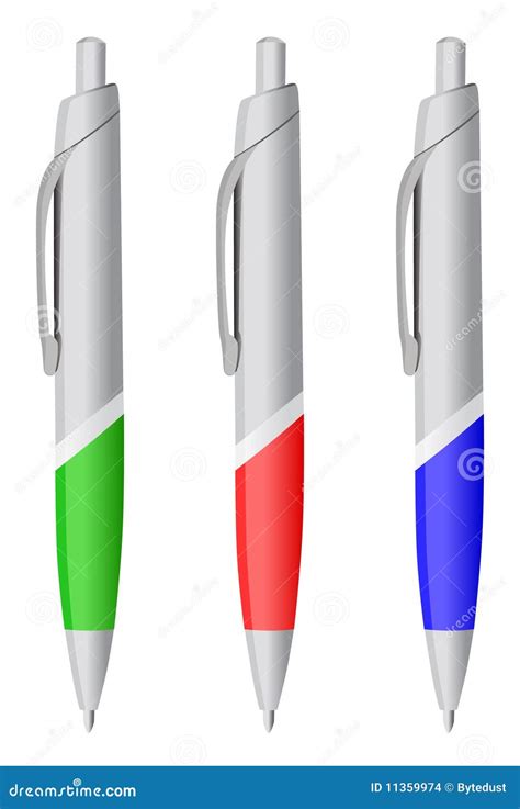 Ballpoint Pen Vector Illustration Stock Images Image 11359974