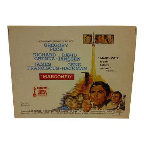 "Marooned" Vintage Movie Poster, 1969 | Chairish