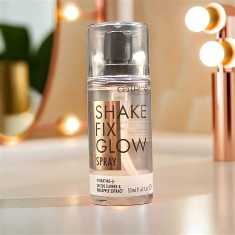Спрей-фиксатор для макияжа CATRICE SHAKE FIX с мерцанием - купить с ...