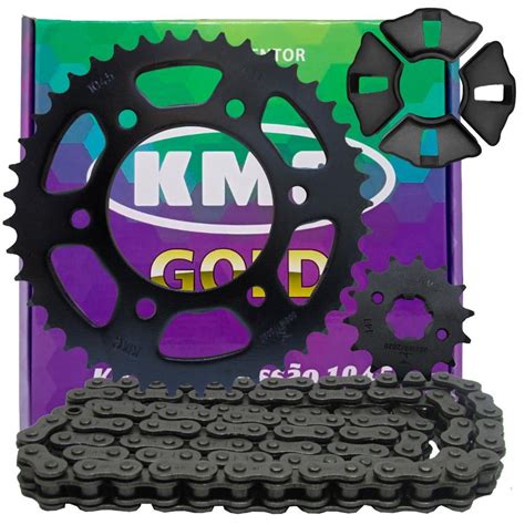 Kit Relacao Kmc Gold Factor Fazer C Retentor Bucha Coxim Da