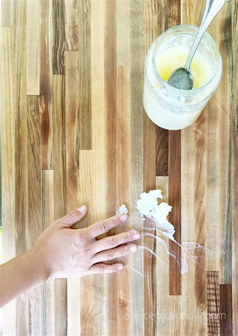 2 Ingredient Diy Butcher Block And Cutting Board Oil Conditioner A Piece Of Rainbow